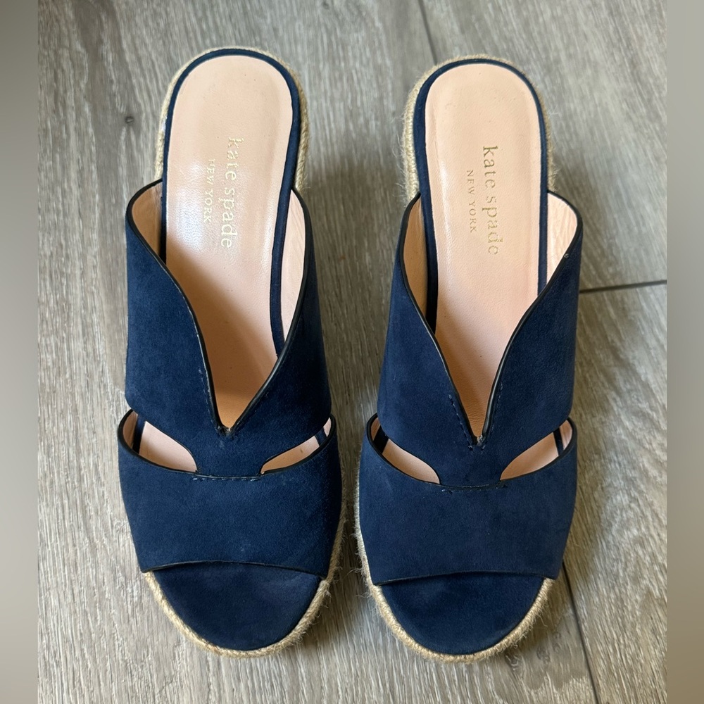 kate spade ♠️ new york Women's Tropez Wedge Sandals Size 7B